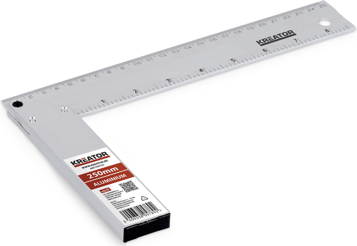 Kreator - outils à main - krt704125 - carré - 250 mm aluminium