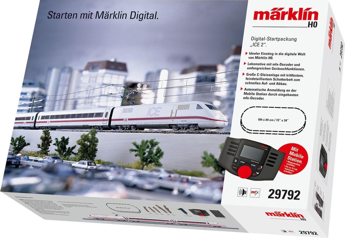 Märklin kit de démarrage numérique glace 2 .