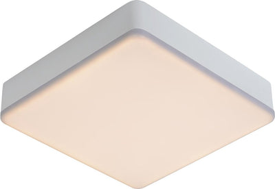 Lucide ceres-led - plafonnier (plafonnier) salle de bain - led dimmable - 1x30w 3000k - ip44 - blanc