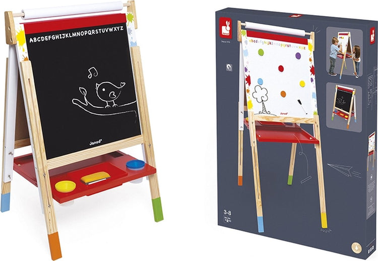 Janod - tableau noir - tableau blanc orientable