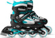 Skids Control Carbone Inline Skates Semi-SoftBoat Ajustement Black Taille 34-37