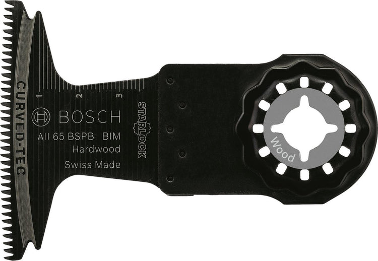 Lame de scie plongeante Bosch aii 65 bspb - 65 x 40 mm - pour le bois