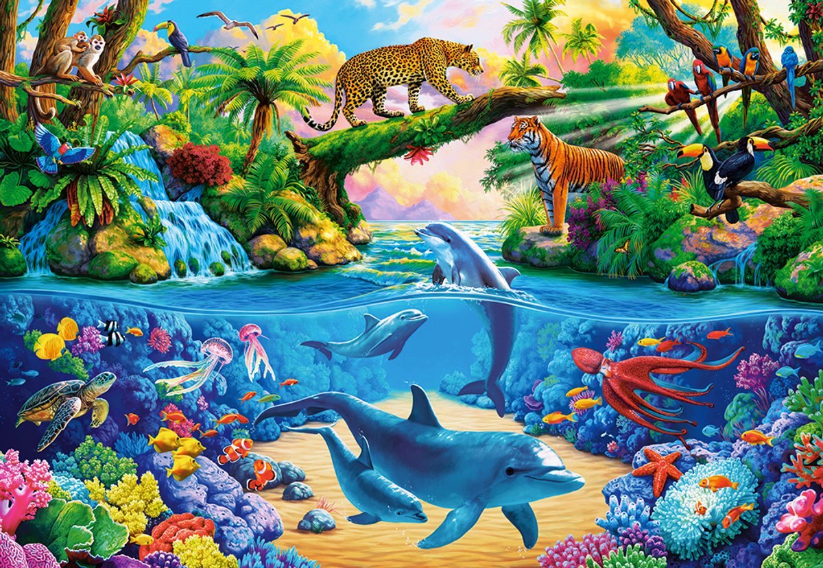Puzzle nature sauvage Castorland 1000 pièces