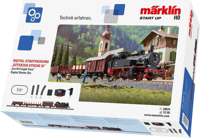Coffret de démarrage numérique Märklin pour train de marchandises époque III.