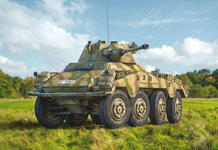 Maquette Italeri véhicules militaires - 6572 sd.kfz. 234 2 puma plastic - 1:35 - construction de modèles