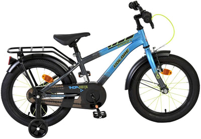 Vélo enfant Volare thombike - garçons - 16 pouces - bleu gris