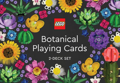 Jeu de 2 jeux de cartes botaniques Lego - - taille unique