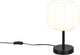 Rl live your light reality madeline - lampe de table - noir mat - excl. 1x e27 4 w - interrupteur à cordon - casalum