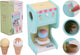 Machine de crème glacée en bois Joueco avec ampoules de glace, 6dlg.