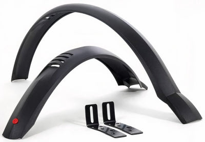 jeu de garde-boue Taipan MTB 20 pouces 50 mm noir