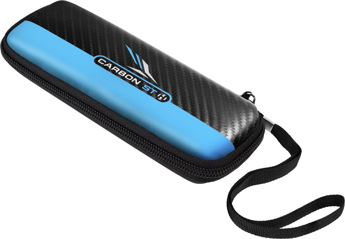 Étui à 3 fléchettes Harrows Carbon St Pro - Bleu