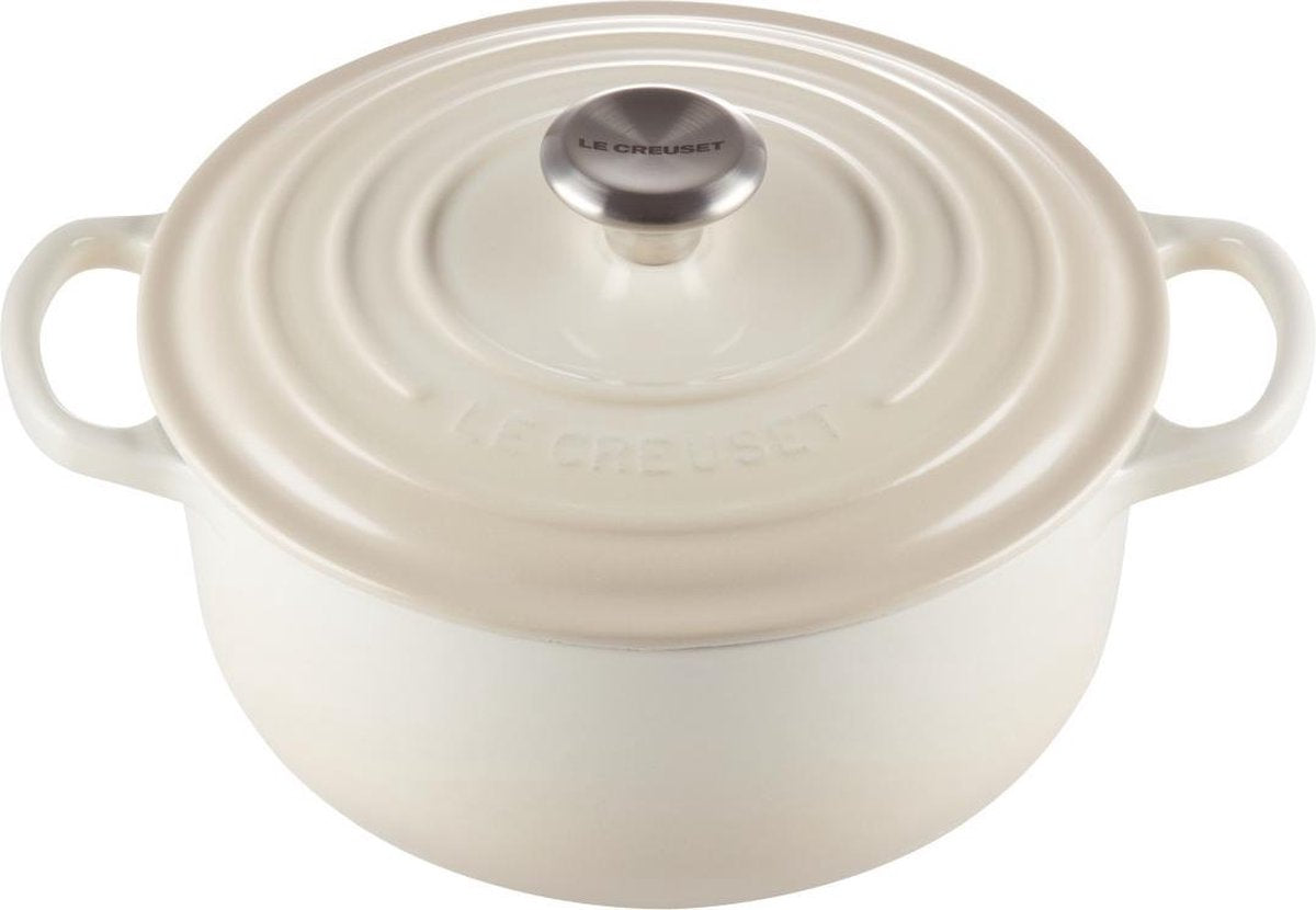 Casserole Le Creuset meringue signature - ø 22 cm 3,3 litres