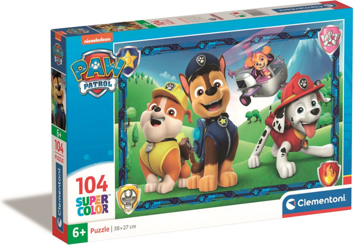 Clementoni Jigsaw Puzzle - Paw Patrol, 104st.
