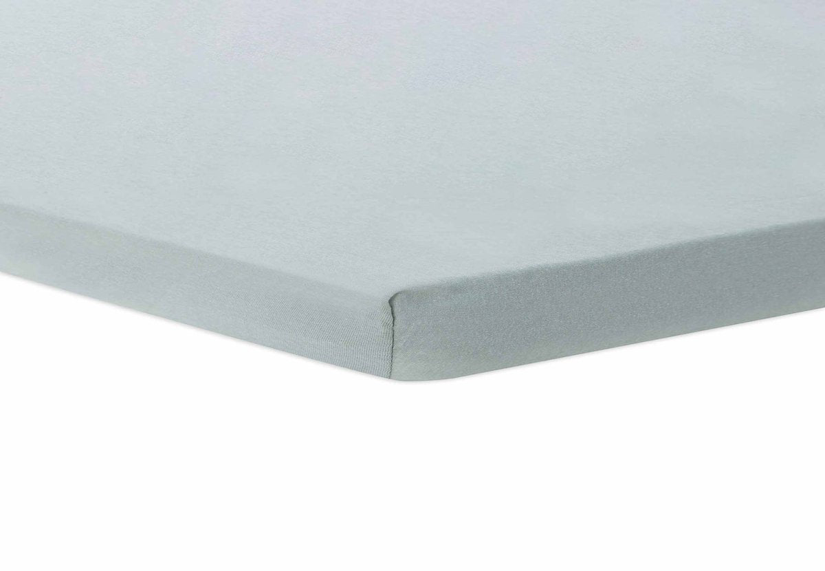 Jollein bébé - drap housse box matelas jersey 75x95cm - coton doux - vert d'eau