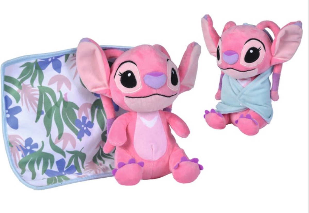 Peluche Simba Toys - Disney Simba Toys Peluche Disney Stitch Ange Peluche - 25 cm