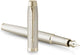 Stylo plume Parker im monochrome | encre bleue | finition et détails couleur champagne | point moyen | avec coffret cadeau