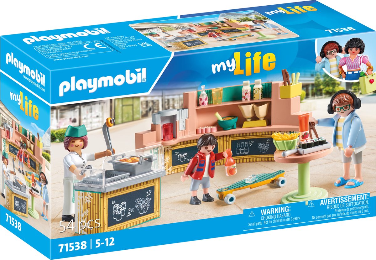 Playmobil ma vie foodLounge 71538