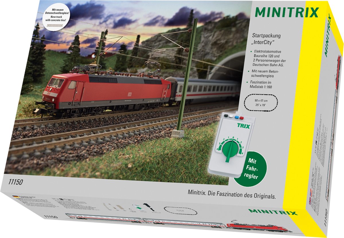 Coffret de démarrage « Minitrix intercity » avec classe 120