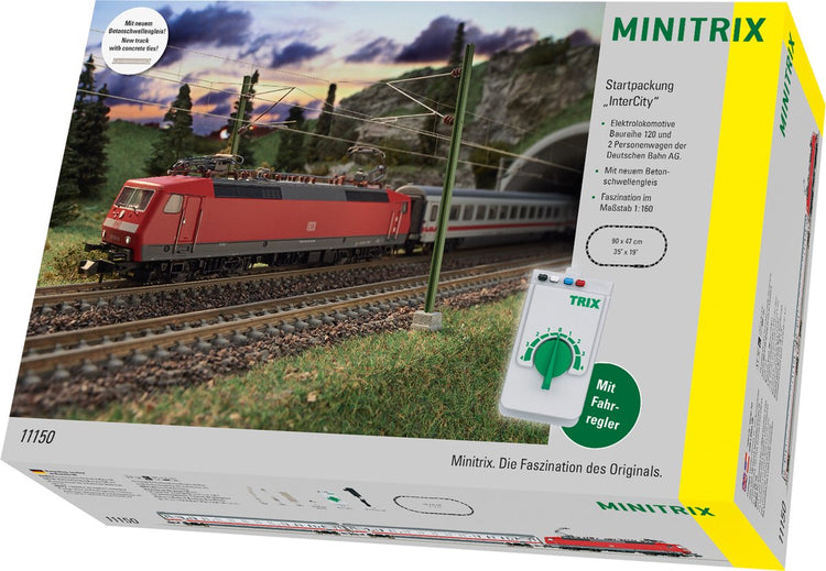 Coffret de démarrage « Minitrix intercity » avec classe 120