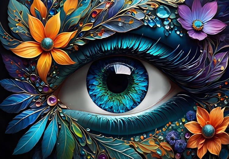 Puzzle Bluebird, regardez-moi - 1000 pièces de jouets colorés.