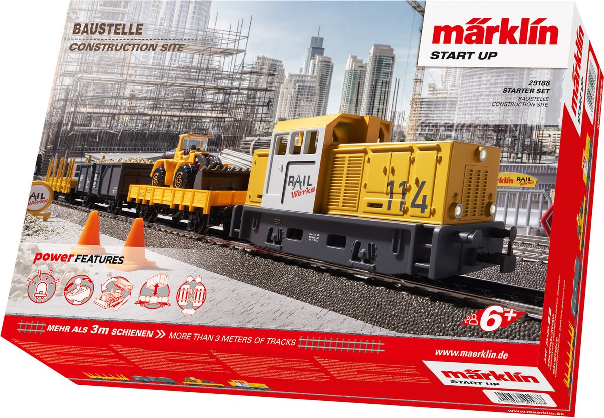 Märklin start up - kit de démarrage pour chantier