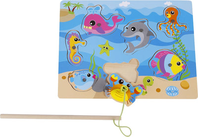 Fish Game Wood, 30x22cm