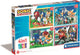 Clementoni Puzzles Sonic, 4in1