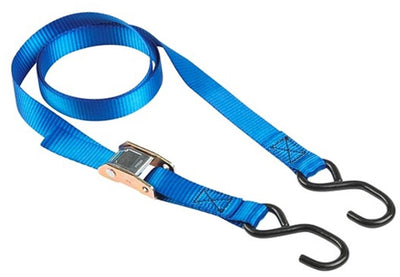 Masterlock master lock 4368eurdat sangle de tension sans fin avec boucle de serrage et crochet en S - 2m x 25mm - lot de 2