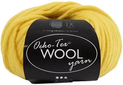 Creativ Company Yarn Yarn Yellow, 50m