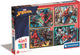 Clementoni Puzzles Marvel Spiderman, 4in1