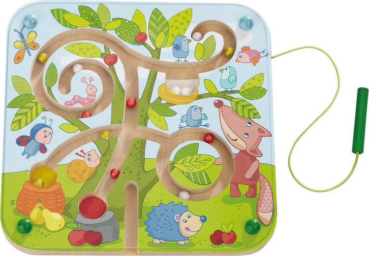 Haba jeu magnétique jouets pour tout-petits labyrinthe d'arbre