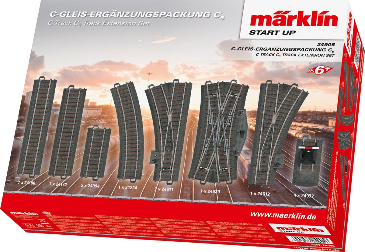 Märklin lance le kit d'extension de rail C c5