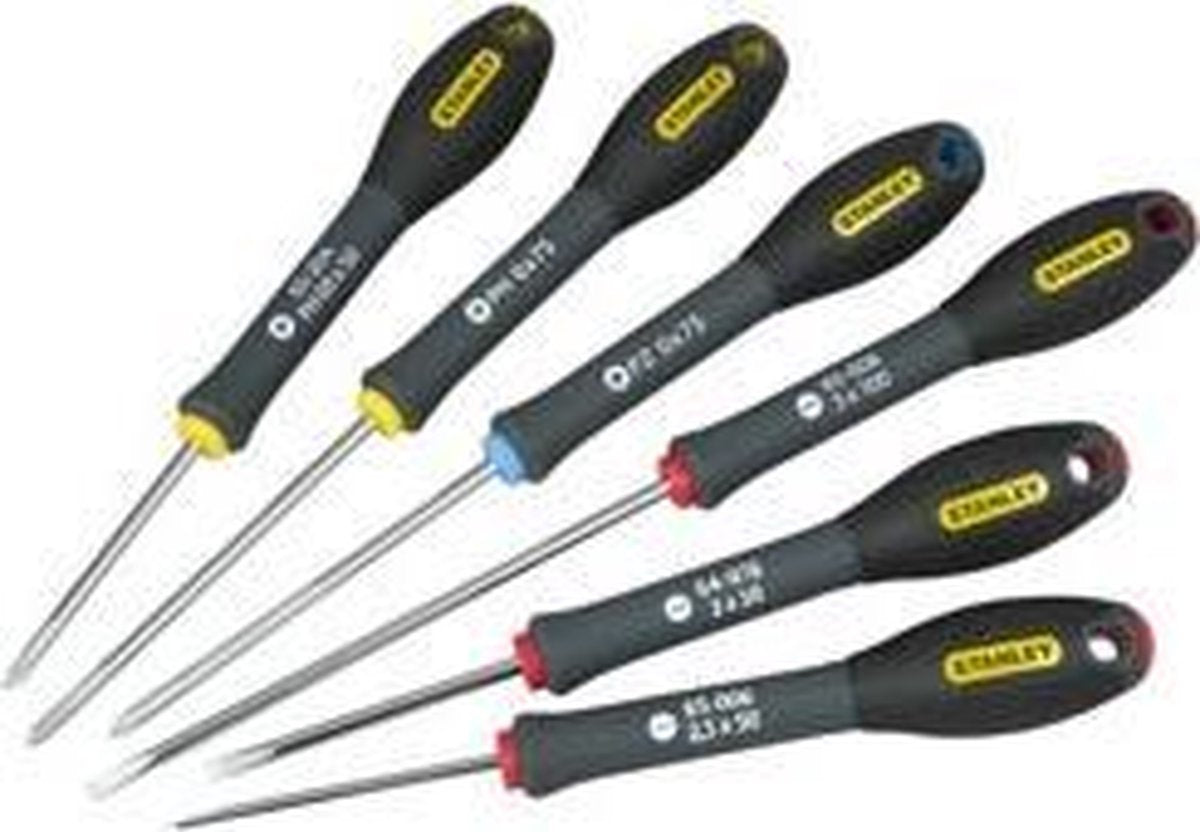 Jeu de tournevis de précision Stanley Fatmax 6 pièces