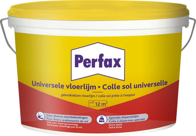 Colle pour sol Perfax 3 kg | adhésion universelle pour textiles PVC | résistance finale rapide application facile | transformez vos projets de sol!