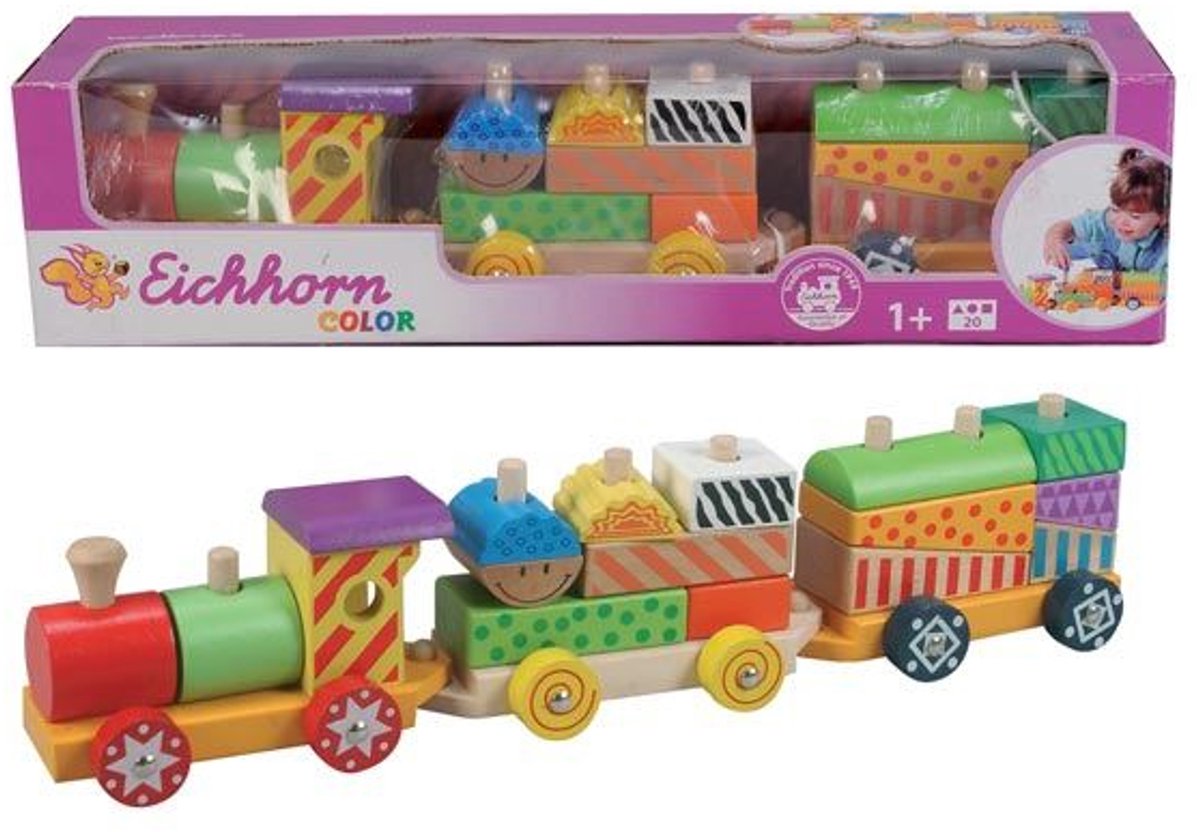 Train en bois Eichhorn