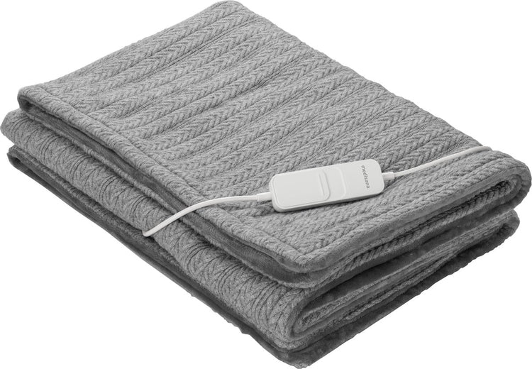 Decoways - couverture chauffante medisana hb 680 160x120 cm gris