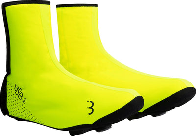 Bbb cycling waterflex 3.0 couvre-chaussures de vélo cyclisme - couvre-chaussures VTT - résistant à l'eau - jaune fluo - taille 45 46 - bws-23