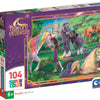 Puzzle Clementoni Académie des Licornes - 104 pièces.