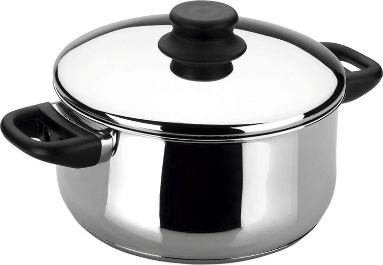 Marmite Lacor garinox avec couvercle - ø 18cm - 2l