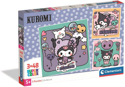 Clémentoni - 3x48 pièces - kuromi