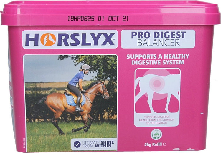 Horslyx mini pro digest - 650 grammes - à lécher - pour favoriser le maintien d'une acidité normale dans l'estomac - convient aux chevaux - arôme pomme