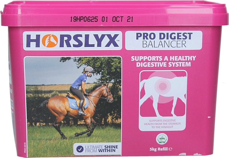 Horslyx mini pro digest - 650 grammes - à lécher - pour favoriser le maintien d'une acidité normale dans l'estomac - convient aux chevaux - arôme pomme