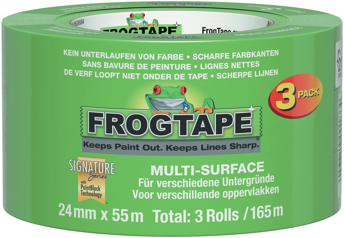 Kip frog tape multi surface 24mm - 3 pièces