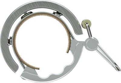 Knog oi bell luxe - argent poli - grand