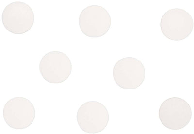 Aimant Maul rond massif 8 pièces 0,3 kg plastique ferrite bruchsicher ø 2 x 0,75 cm blanc