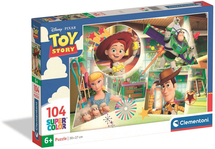 Puzzle pour enfants Clementoni Disney Toy Story - Puzzle 104 pièces - Puzzle pour votre enfant - Jouets éducatifs - Puzzles pour enfants à partir de 6 ans