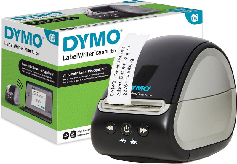 Imprimante d'étiquettes Dymo turbo 550