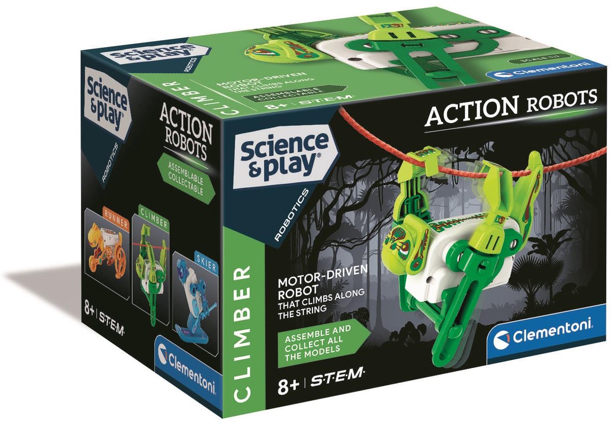 Clementoni Science Game - Robots Sports Climber