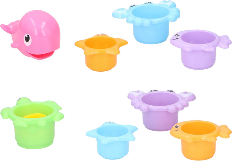 Bath tasses Animaux, 4dlg.