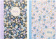 Carnets Kangaro - fleurs b'log - taille a5 - avec diamant 5mm - 2 pièces - an-123869-a